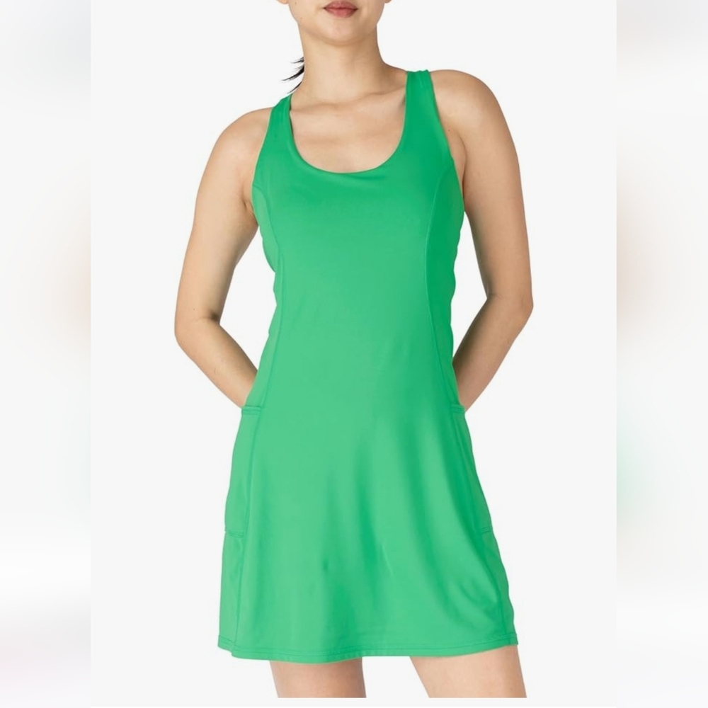 90 Degree By Reflex Airlux Courtside Utility Dress with Built-in Bra